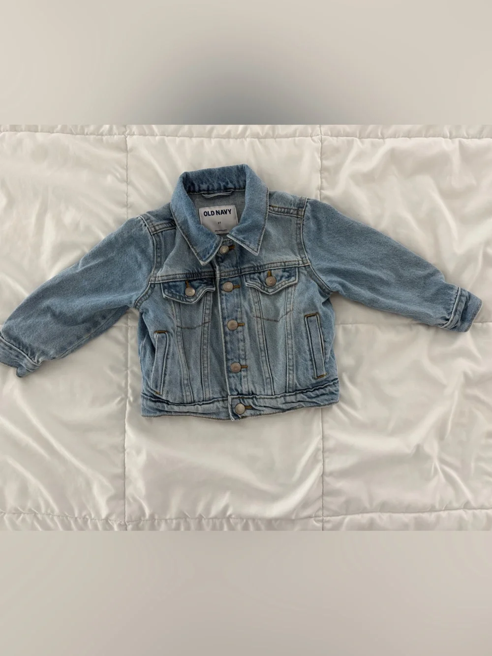 Old Navy Light Wash Denim Jacket for Kids